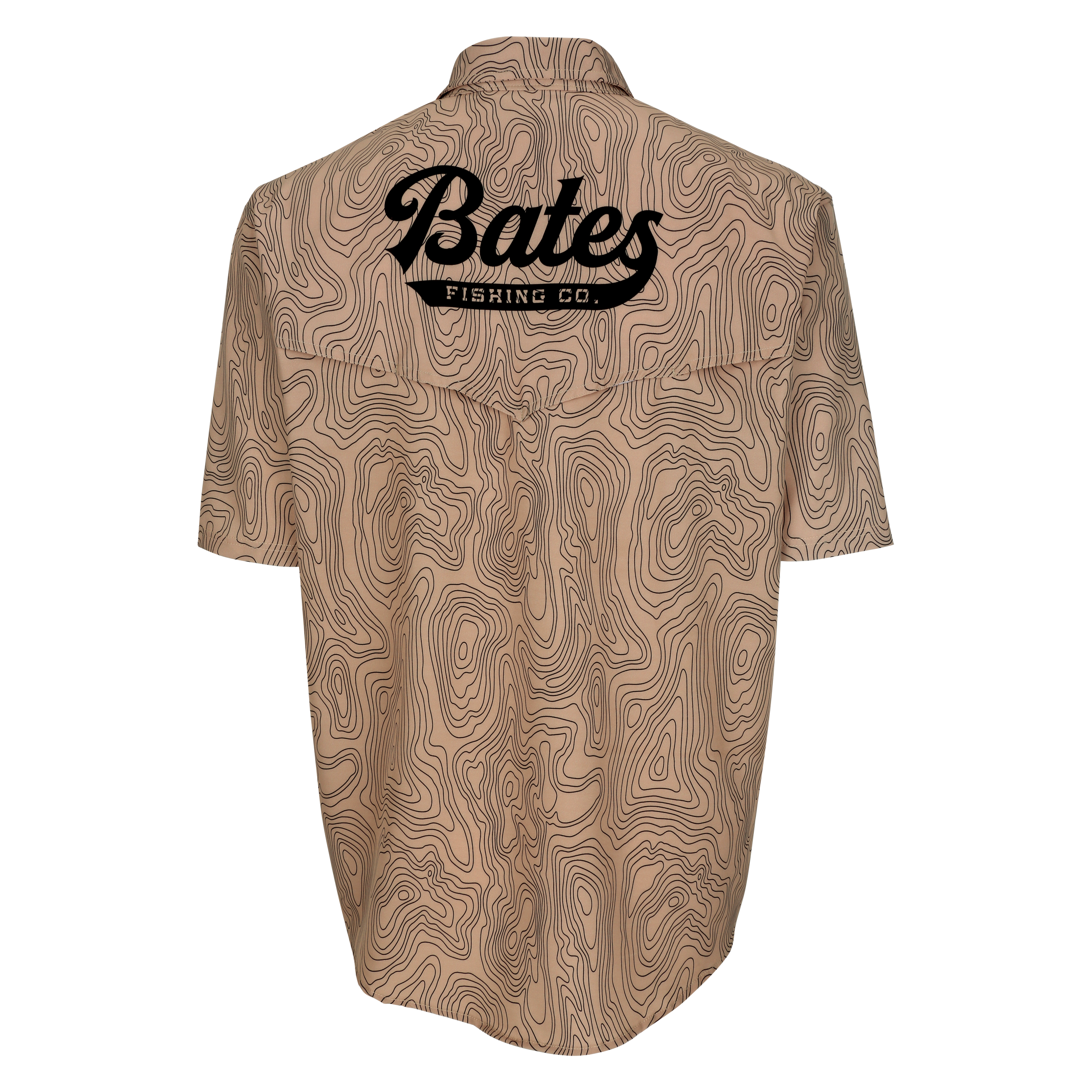 Bates Fishing X Truchador Lucky fishing shirt ( Tan )