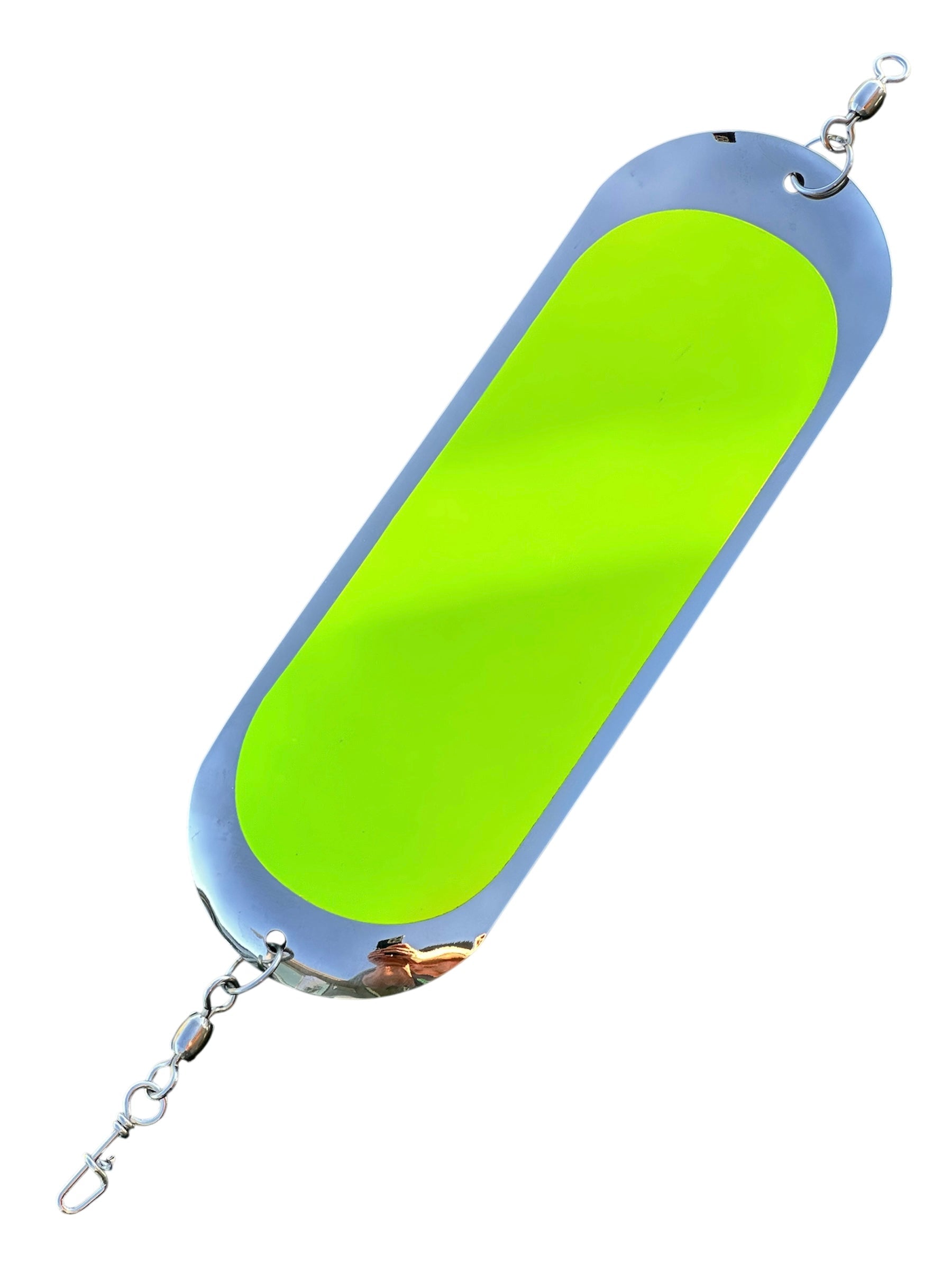 SIMON 8" SOCKEYE DODGER - CHARTREUSE MOON JELLY #6