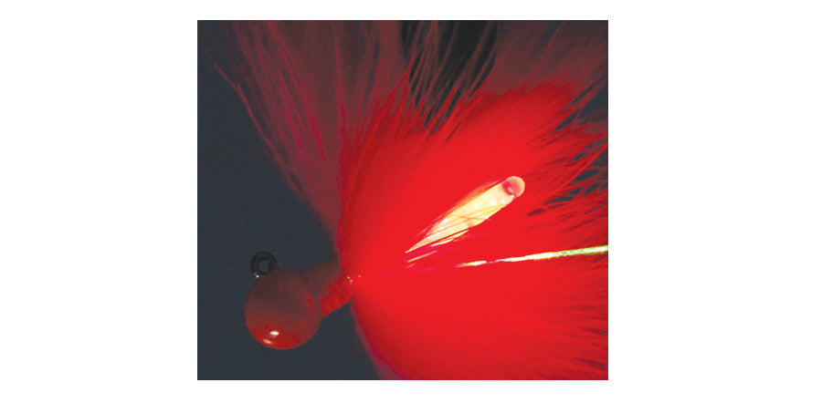 Fire Flies Marabou Flash Jigs #08