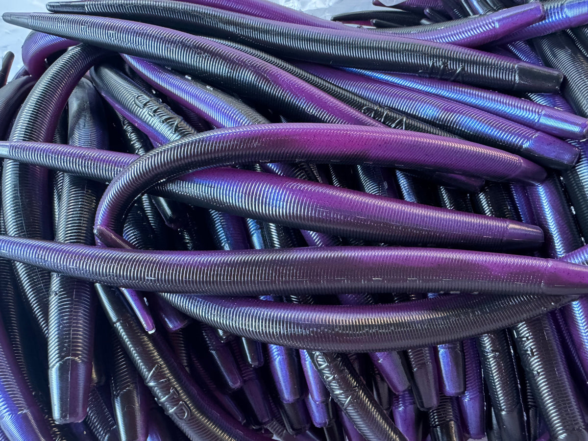 9", Purple Reaper Eel - Single Bait