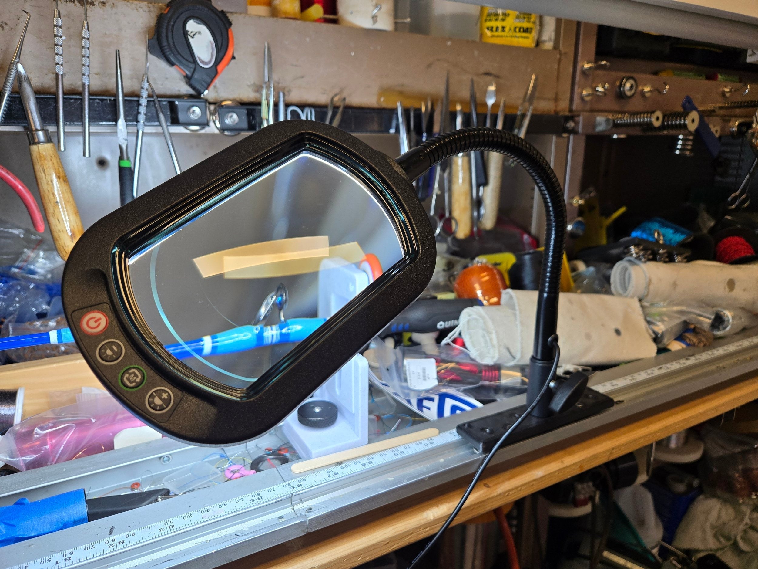 Rolling Lightup 10x Magnifier