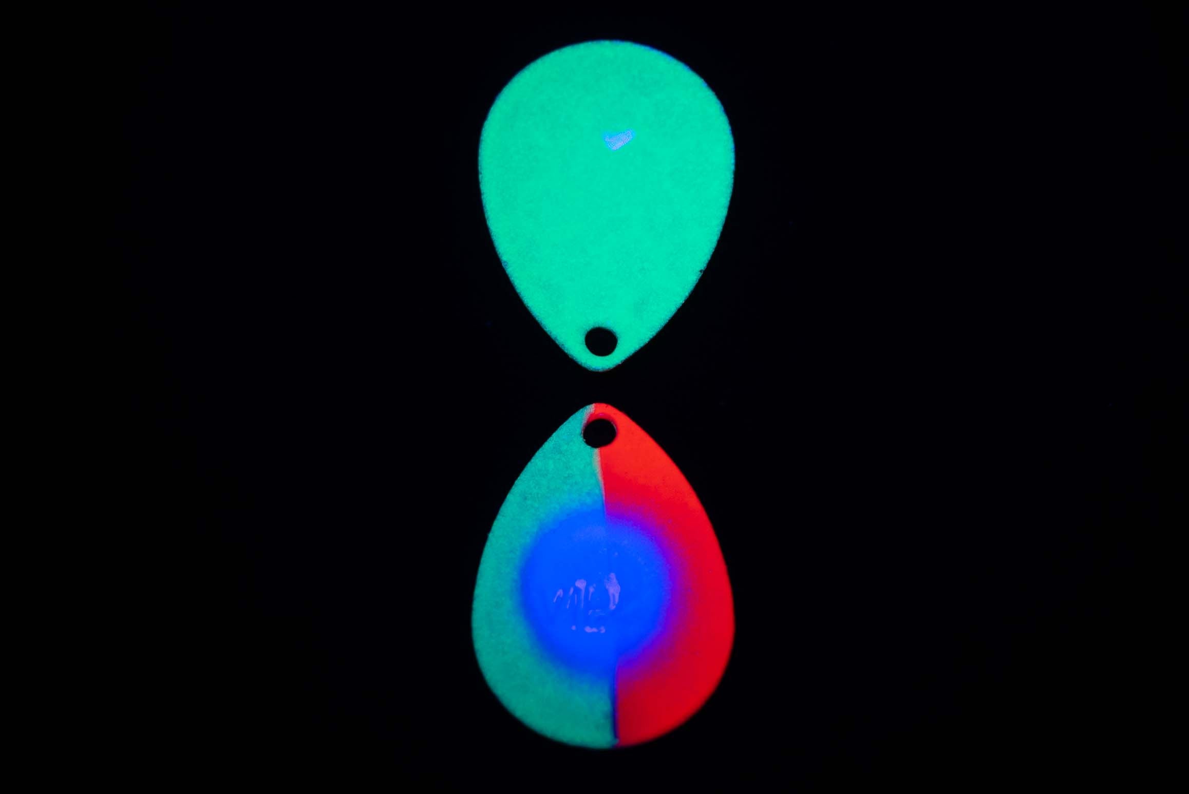 #3.5 Colorado "GLOW Bronco" Spinner Blade (Single Blade)
