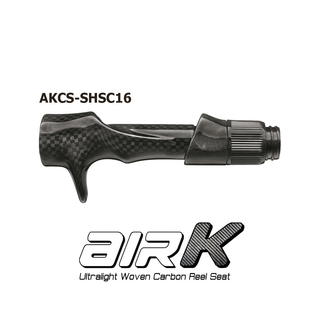 Seaguide air-K™ Woven Carbon  Casting Reel Seat AKCS