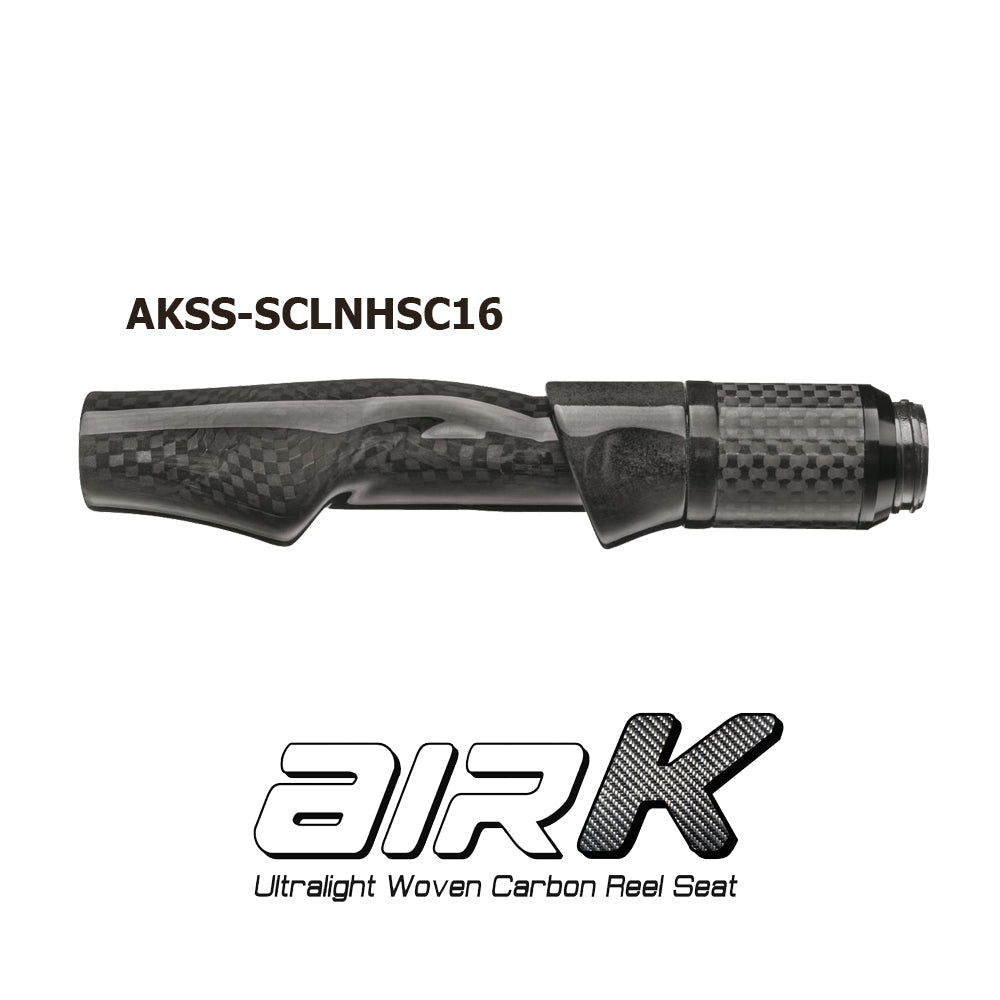Seaguide air-K™ Woven Carbon Spinning Reel Seat AKSS
