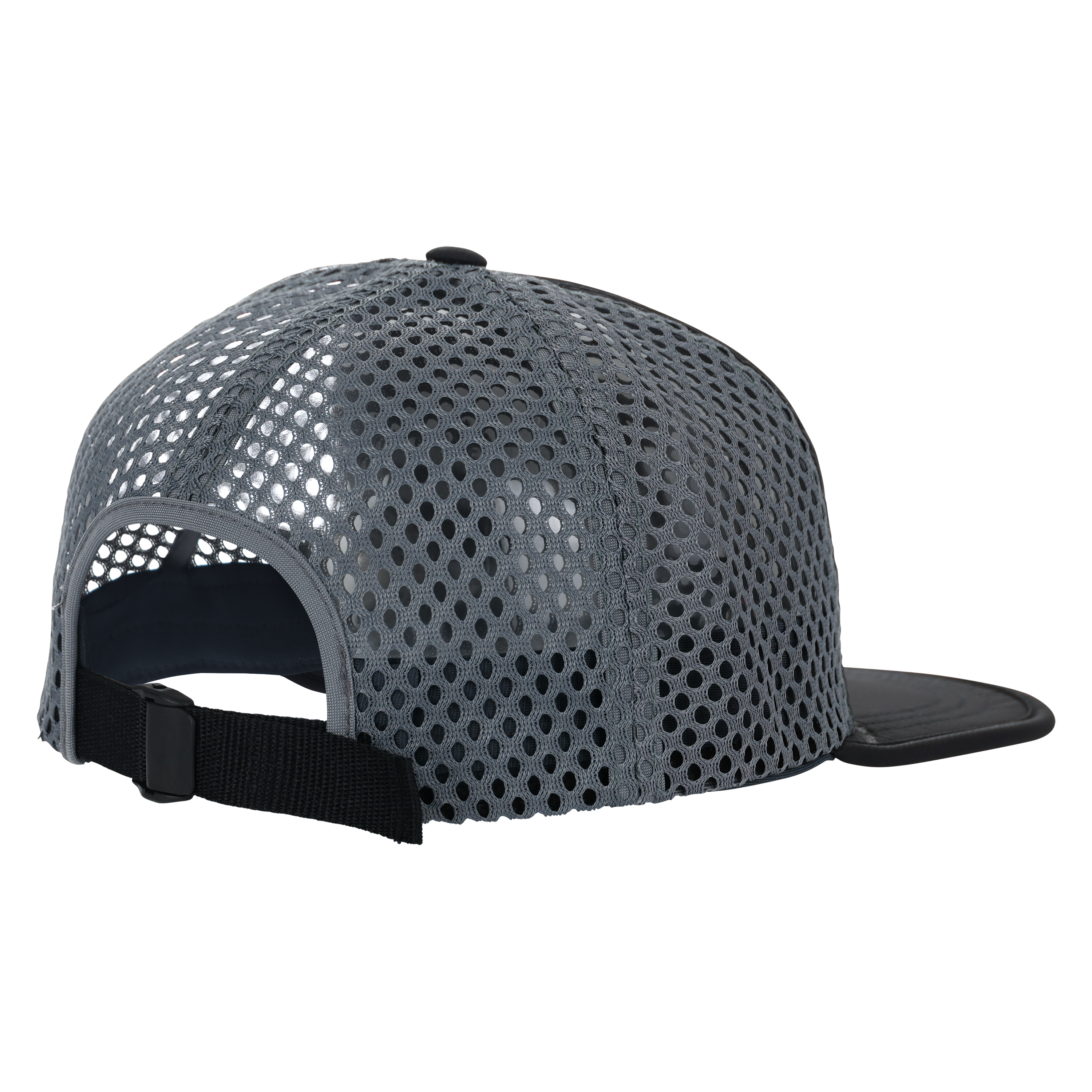 BATES DUAL GREY TOPO PATCH HAT