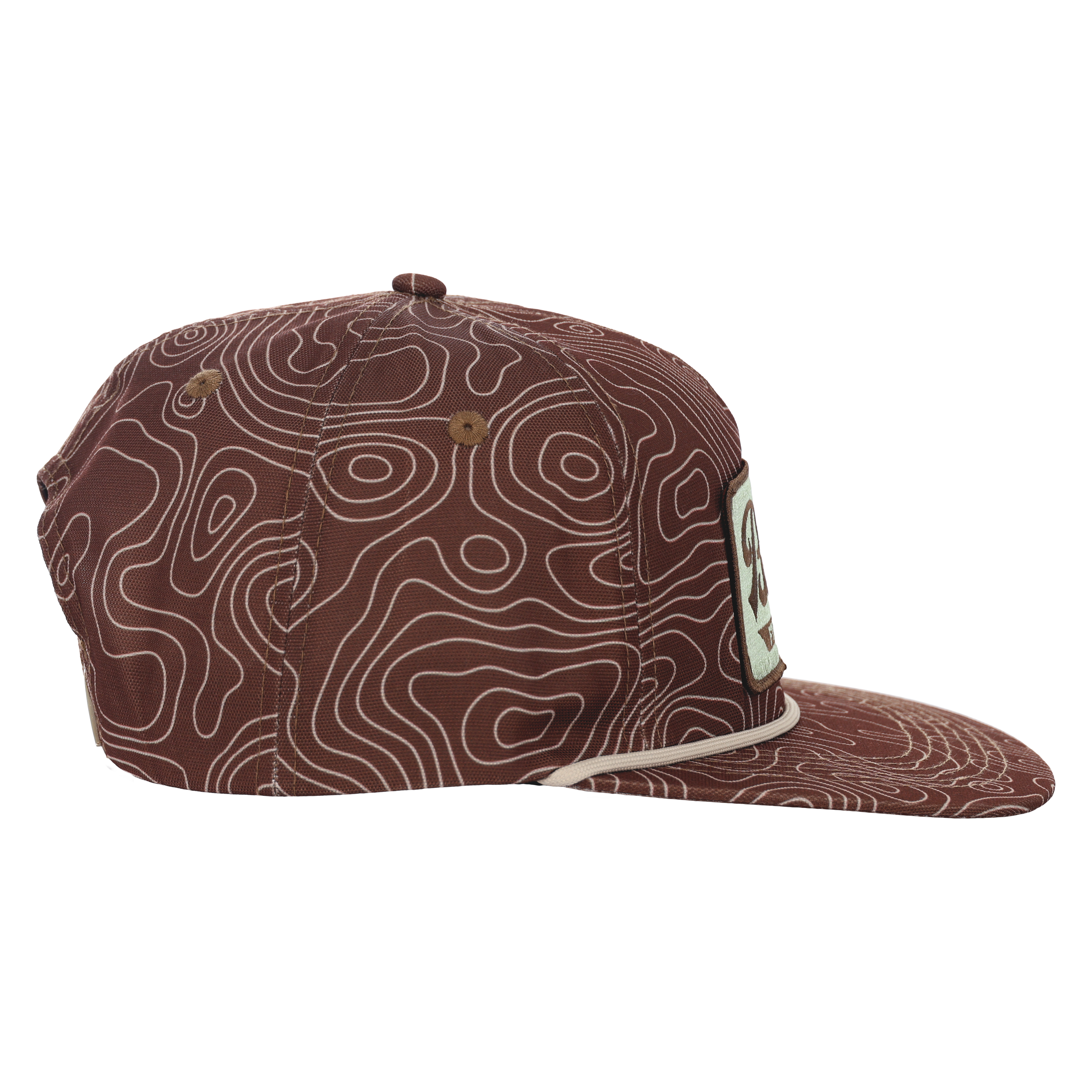 BATES BROWN TOPO ROPE HAT