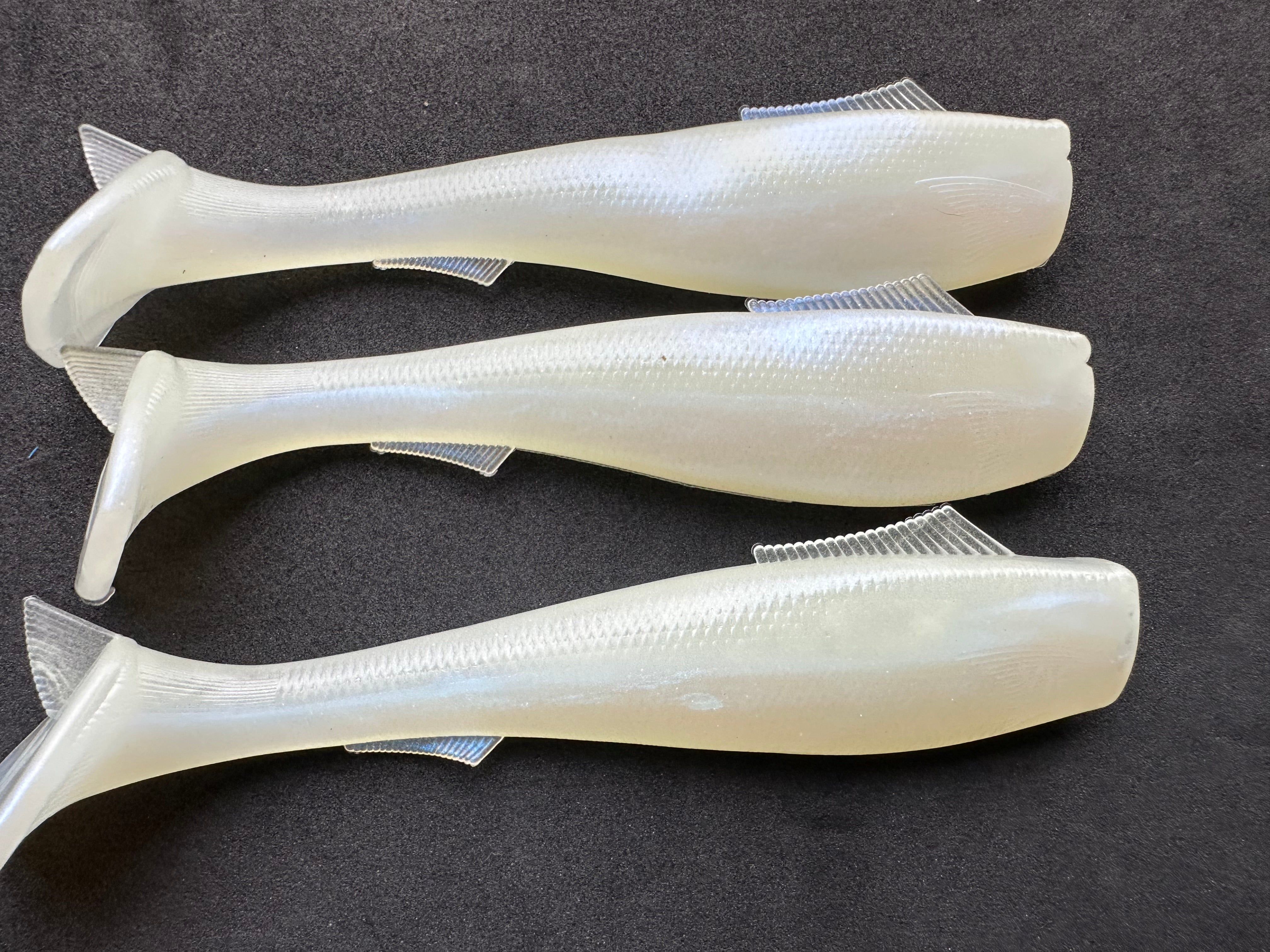 5.5” VIP  “Pearl Glow” Swim Bait (Single Bait)