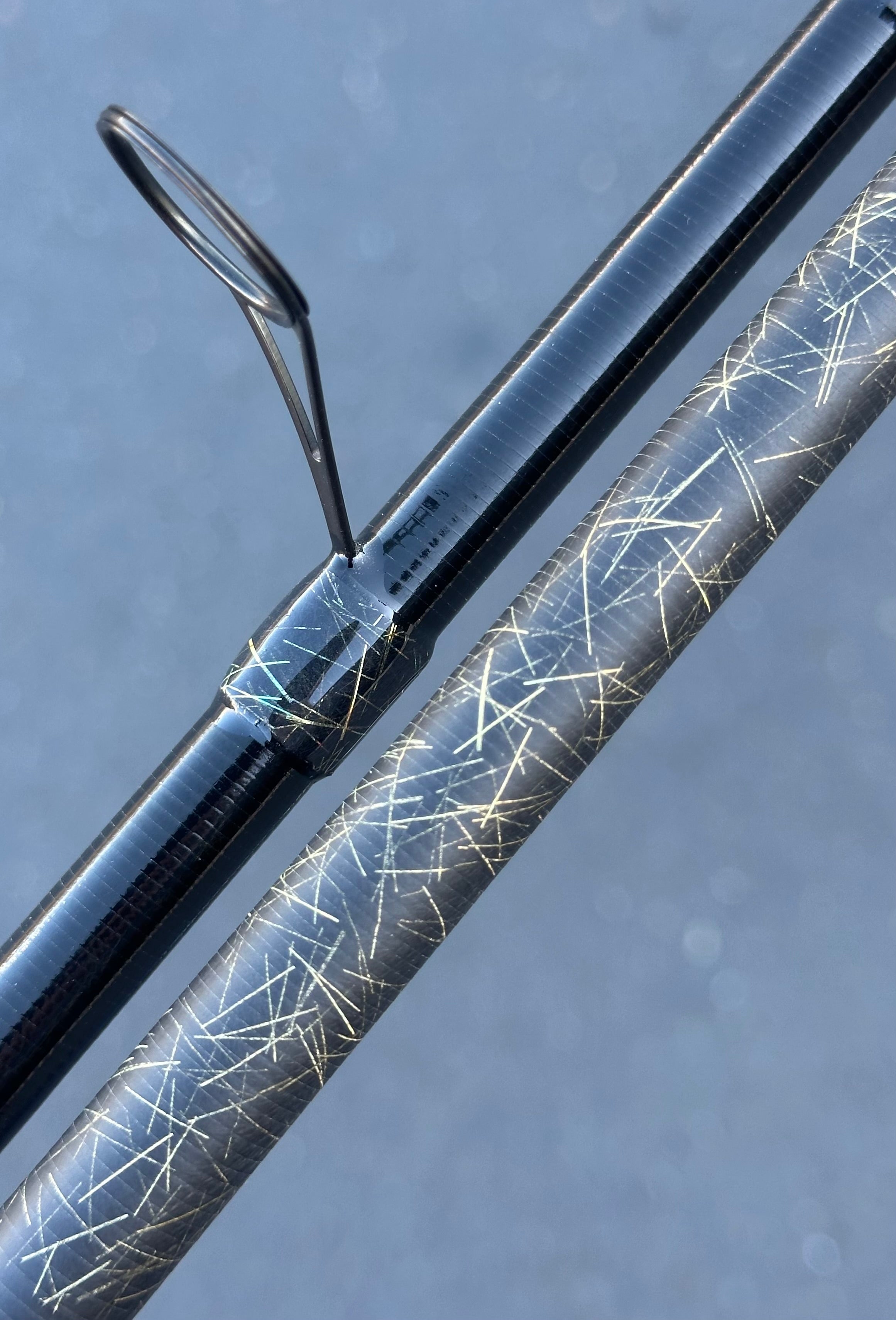 Metallic GOLD Holographic Air Carbon Guide Wrap Mesh