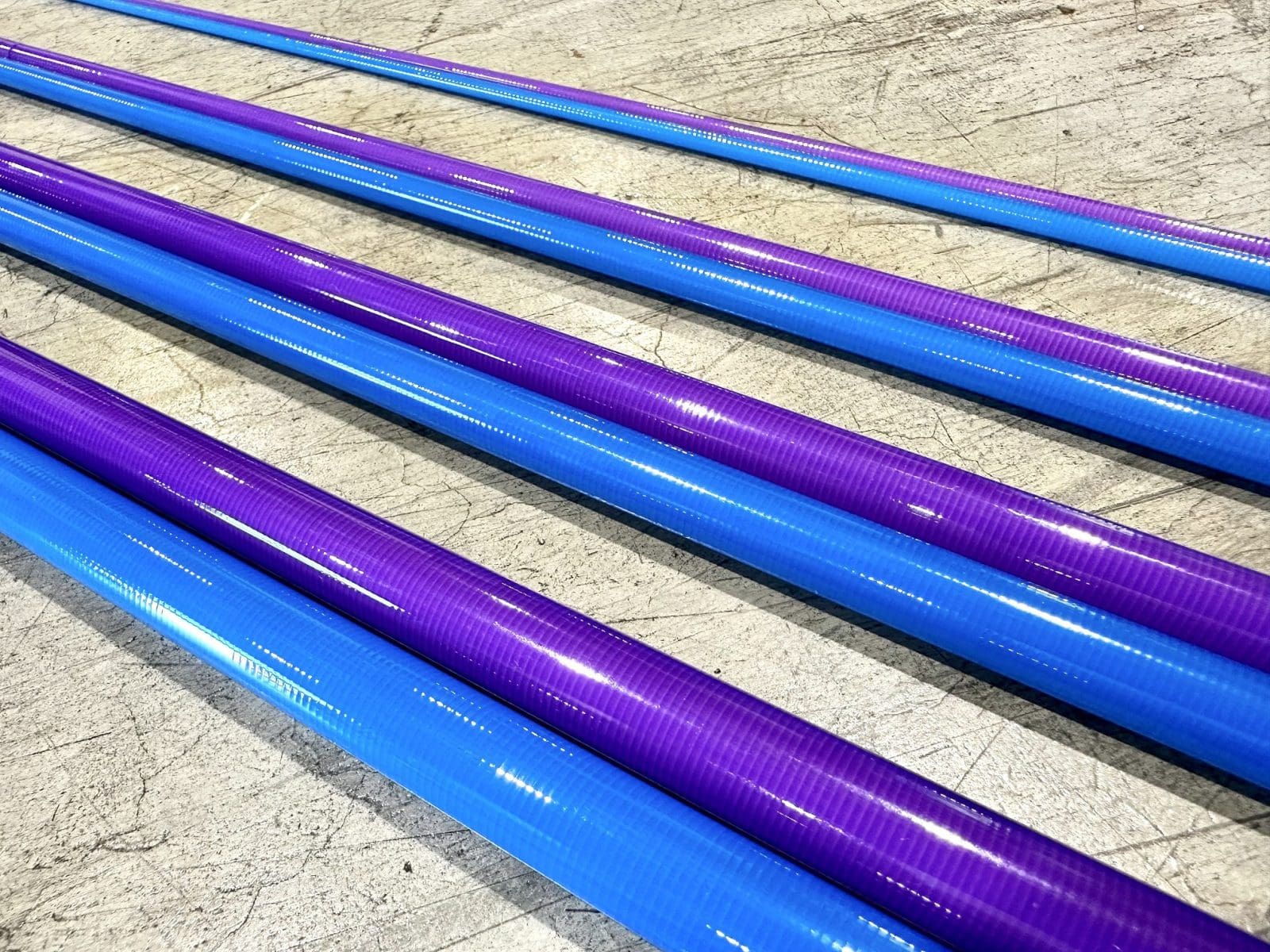 Purple Just Purple Iconoglass 8'6" 10wt