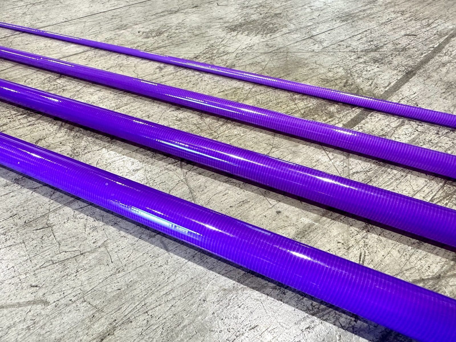 Purple Just Purple Iconoglass 8'6" 10wt