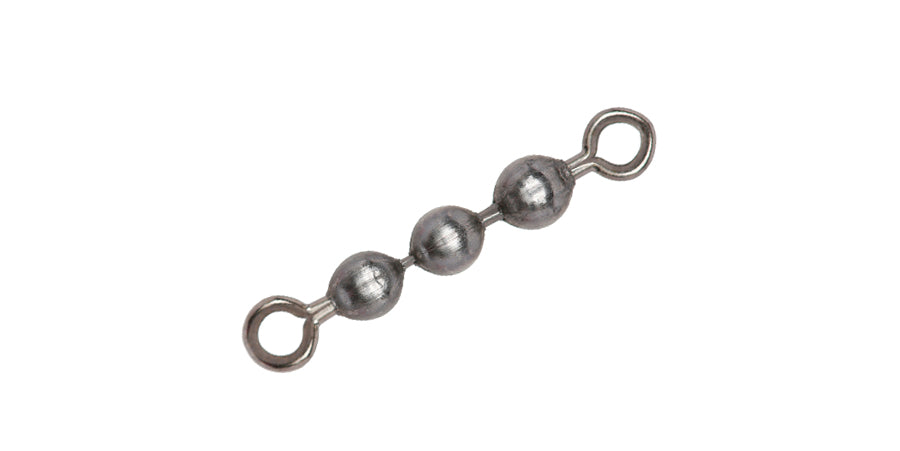 Stainless 4- Bead Chain Swivel (5ct)